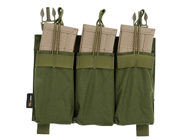 Buckle Up Triple 5.56 Pouch Panel - OD di 8FIELDS PREMIUM