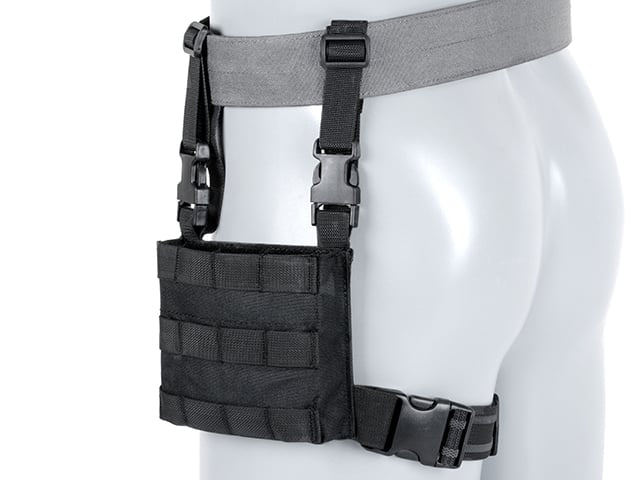 Kangaroo Drop Leg Panel - Black di 8FIELDS
