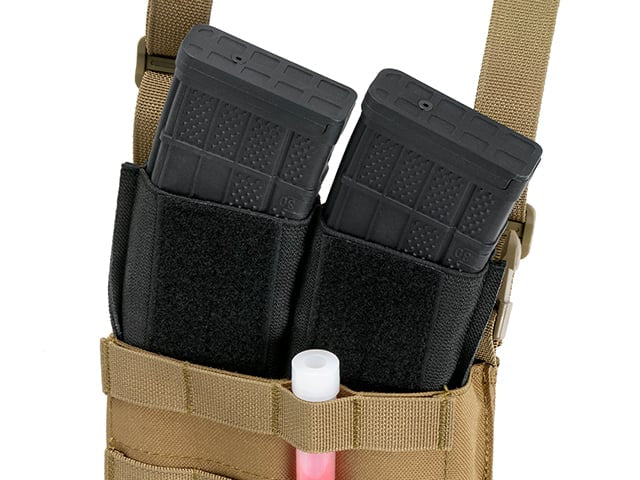 Kangaroo Drop Leg Panel - Black di 8FIELDS