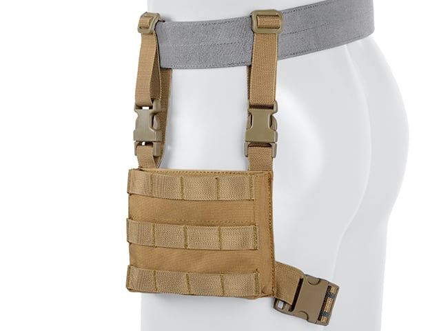Kangaroo Drop Leg Panel - Coyote di 8FIELDS