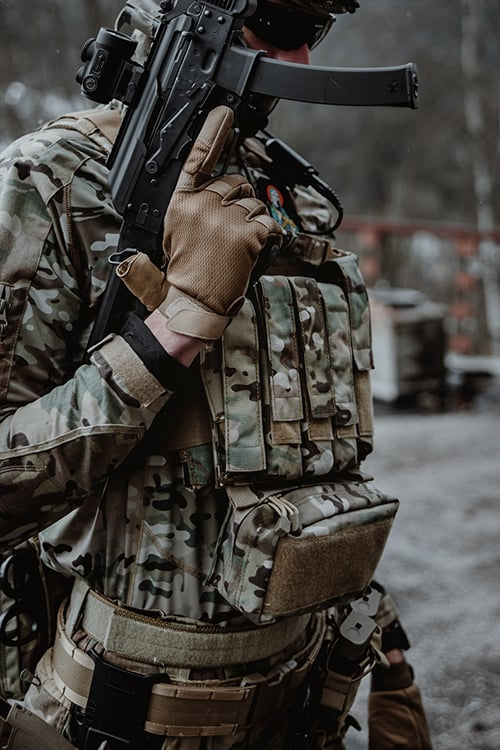 MP5/SMG Hybrid Mag Pouch - Multicamo di 8FIELDS