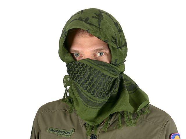 Shemagh Khaki per Equipaggiamento Tattico di EMERSONGEAR