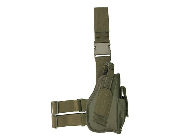 Fondina Drop Leg - Olive di 8FIELDS
