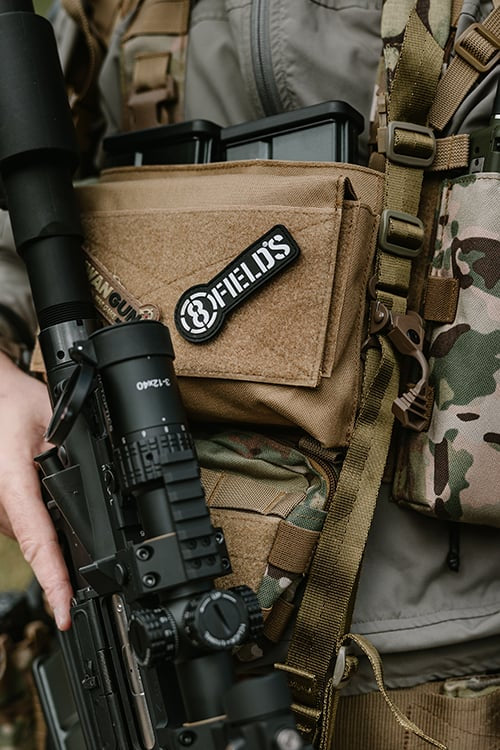 MOLLE Kangaroo Front-Panel Coyote di 8FIELDS