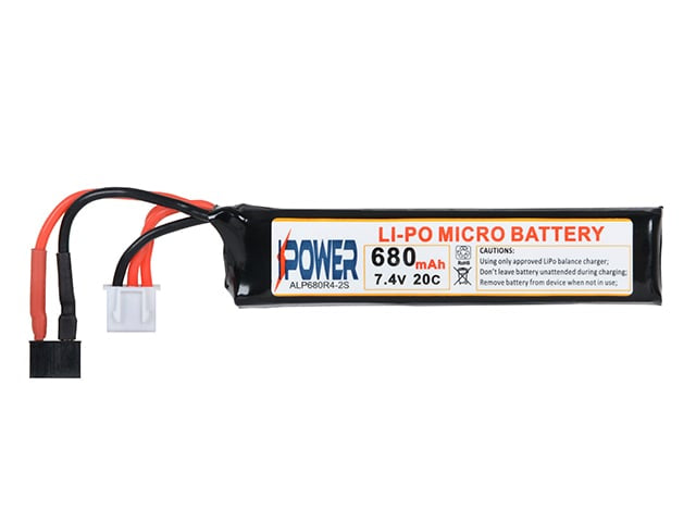 Batteria Li-Po 680mAh 7,4V Micro di IPOWER