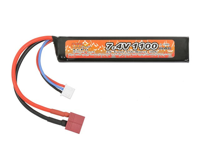 Batteria Li-Po 1100mAh 7,4V 15/30C di VICTORY BATTERY
