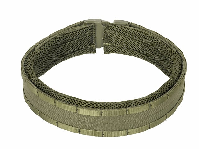Rigid Combat Belt MOLLE (L) - Olive di 8FIELDS