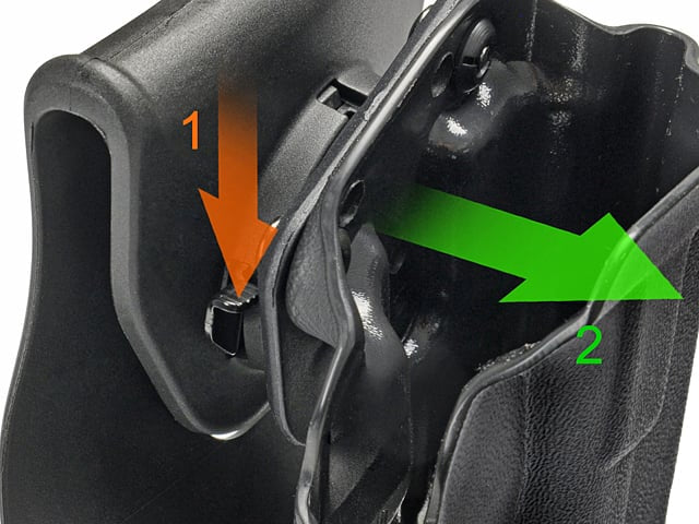 Fondina Kydex M9 Quick Attachment di BLUETAC