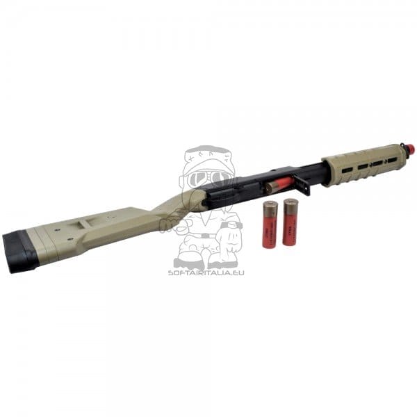 Fucile a Pompa 355 Full Metal Tan di CYMA