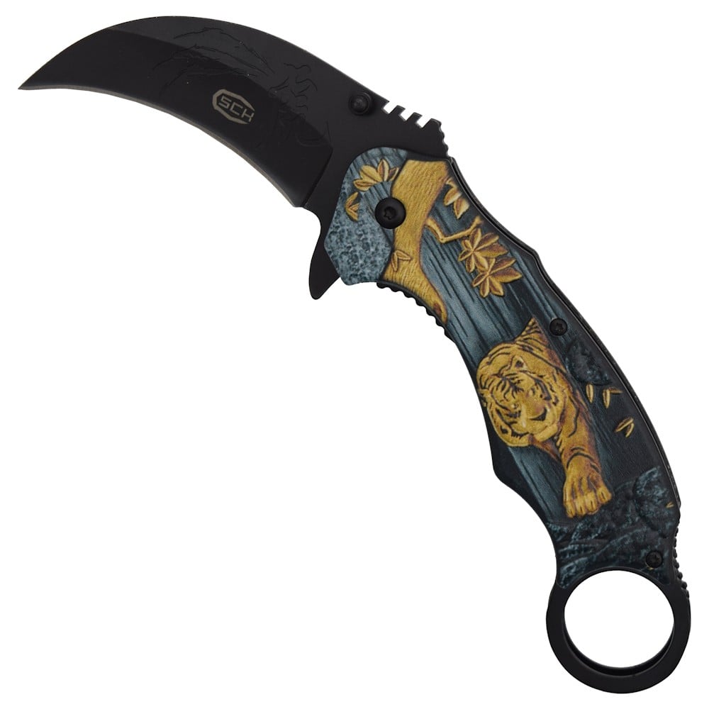 Coltello Karambit con Apertura Assistita di SCK
