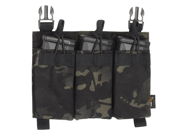 Buckle Up Triple 5.56 Mag Pouch - Multicam Black di 8FIELDS PREMIUM