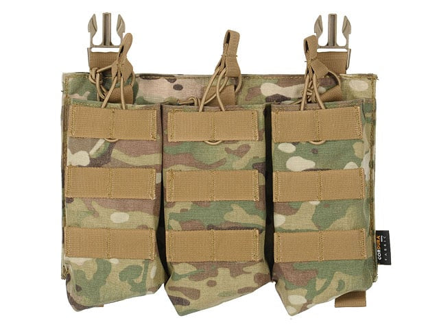 Buckle Up Triple Mag Pouch Multicam di 8FIELDS PREMIUM