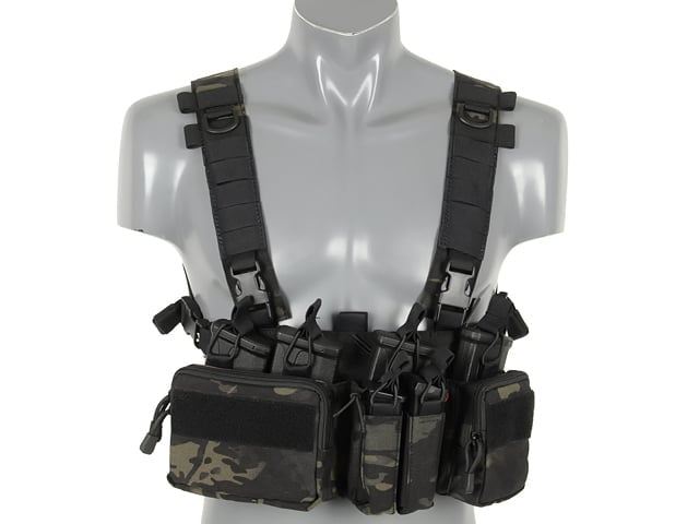 Buckle Up Recce/Sniper Chest Rig - Multicam Black di 8FIELDS PREMIUM