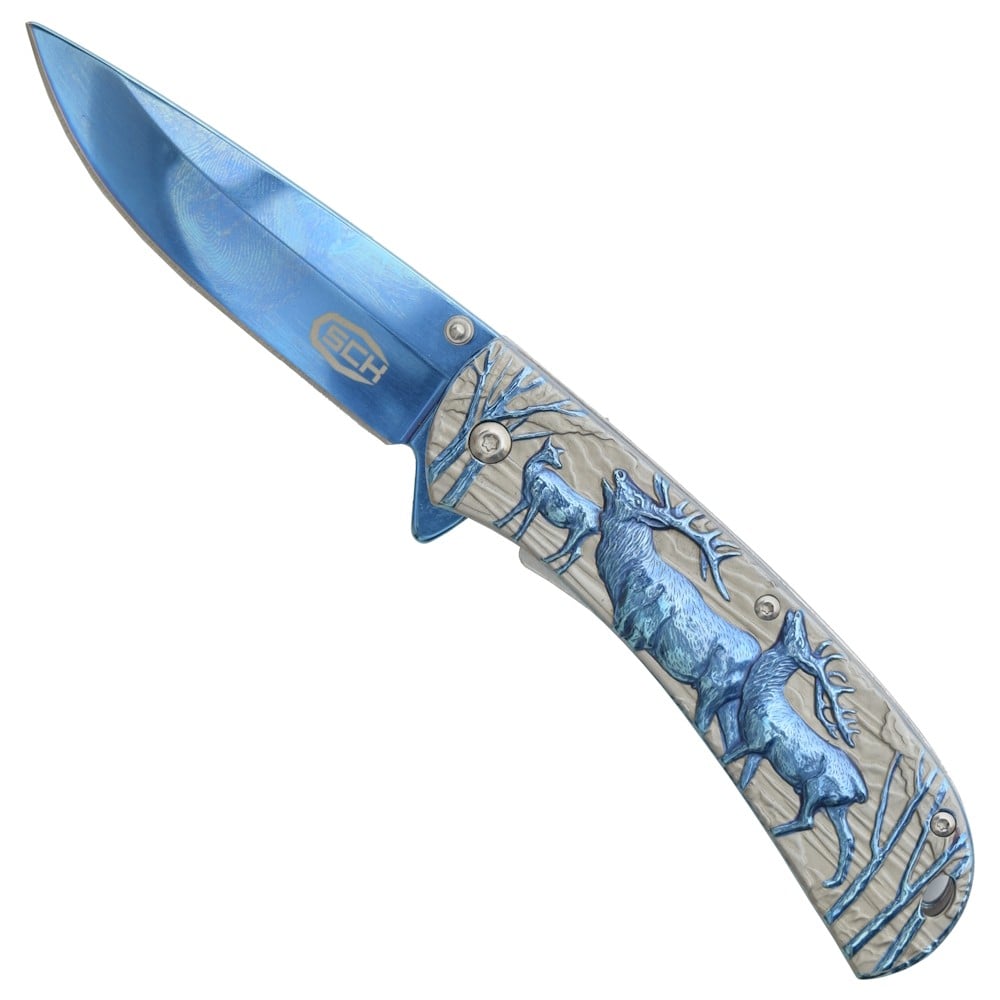 Coltello Tascabile con Apertura Assistita di SCK