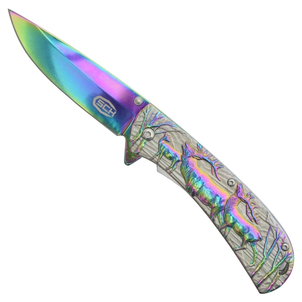 Coltello Tascabile con Apertura Assistita di SCK