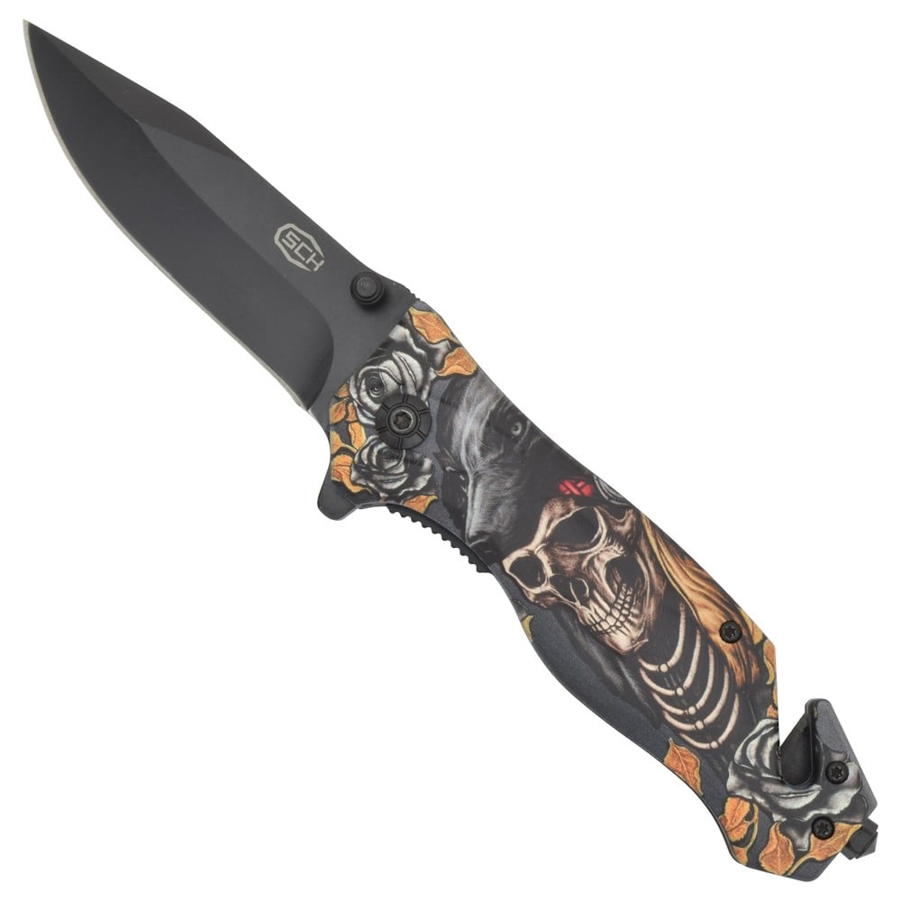 Coltello Tascabile con Perno di Apertura di SCK
