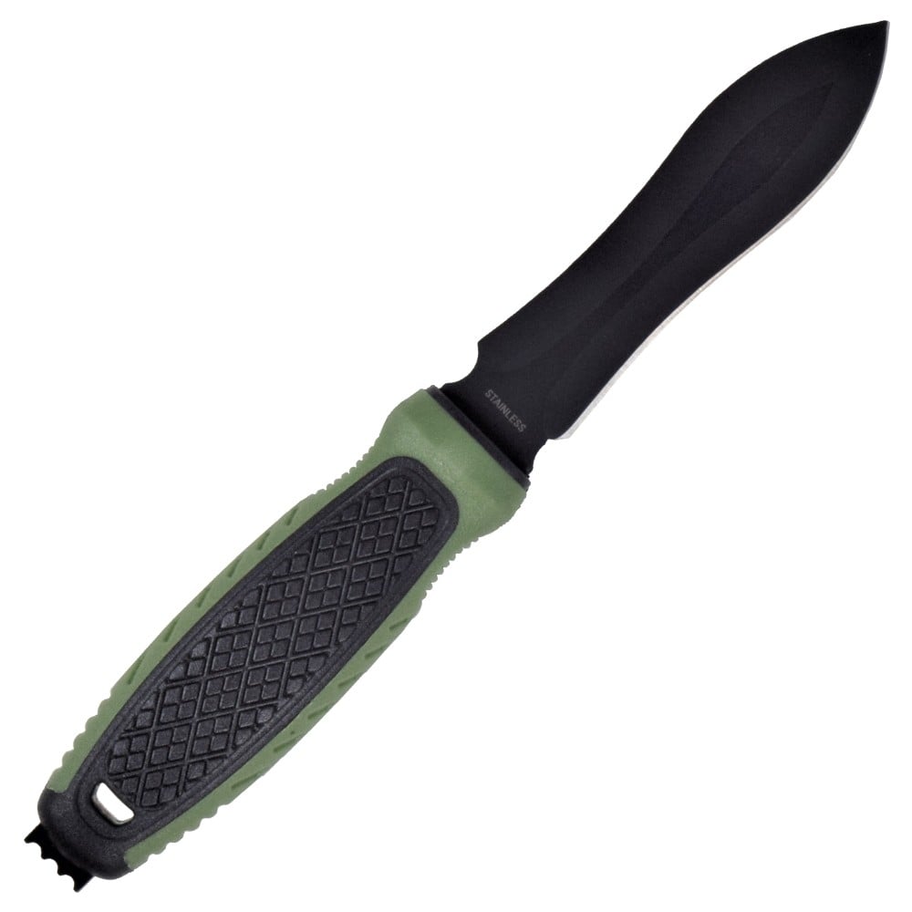Coltello da cintura con lama nera di SCK