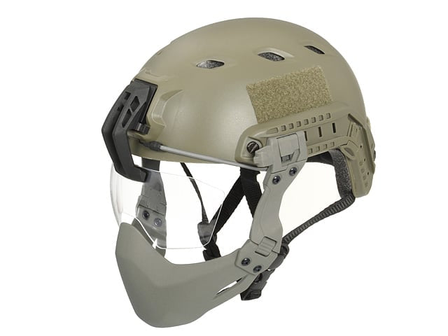 FAST Helmet Mandible Guard di FMA