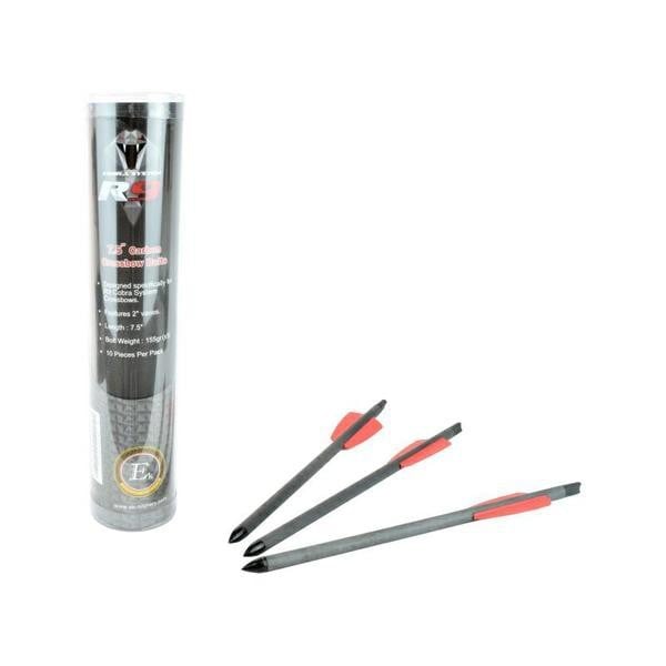 Set 10 Dardi in Carbonio 7,5" di EK ARCHERY
