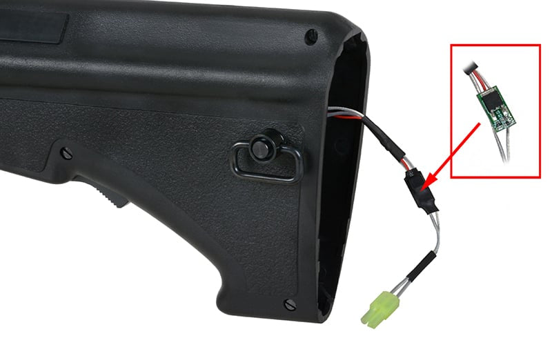 Fucile Elettrico AUG Black di ARMY ARMAMENT