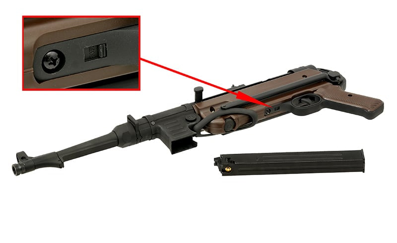Replica MP40 GBB CO2 di SRC