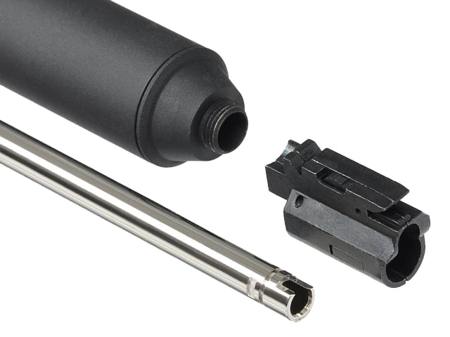 PX001 Silencer & Extended Barrel Set di WE