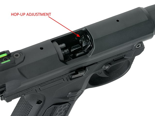 Pistola AAP-01 ASSASSIN - black di ACTION ARMY