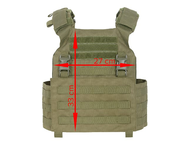 Buckle Up Assault Plate Carrier - Black di 8FIELDS