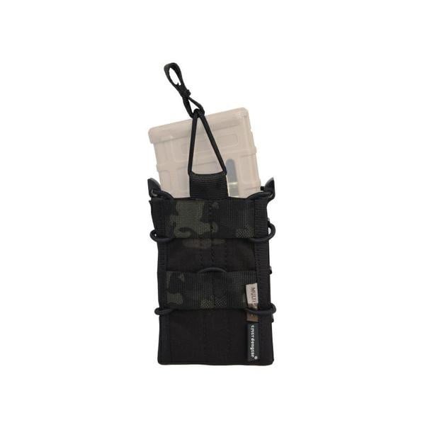 Tasca Doppia Porta Caricatore Multicam Black di EMERSONGEAR