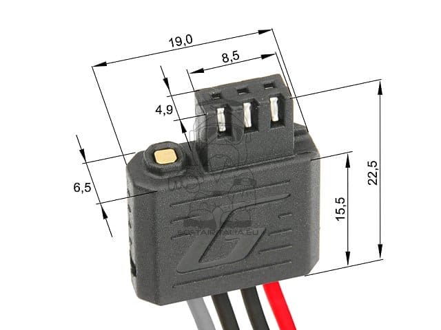 Batteria G-Tech 25C 1500mAh 7.4V di GENS ACE