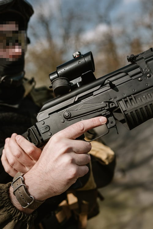 Ottica 1P76 Style per AK/AKSU/PKM di JJ AIRSOFT