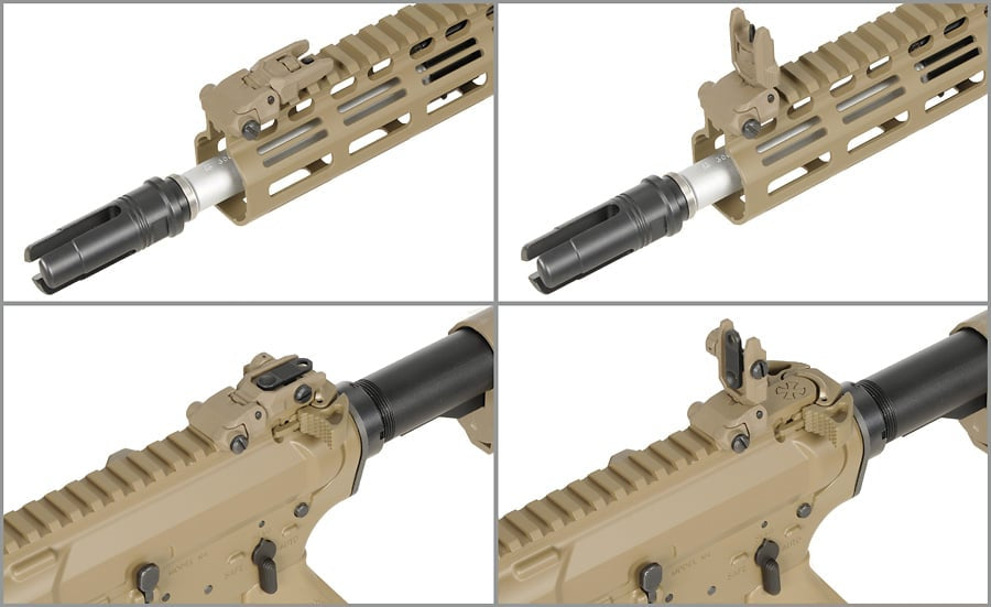 Noveske 10.5" Gen III Shorty 300BLK GBBR Replica di EMG