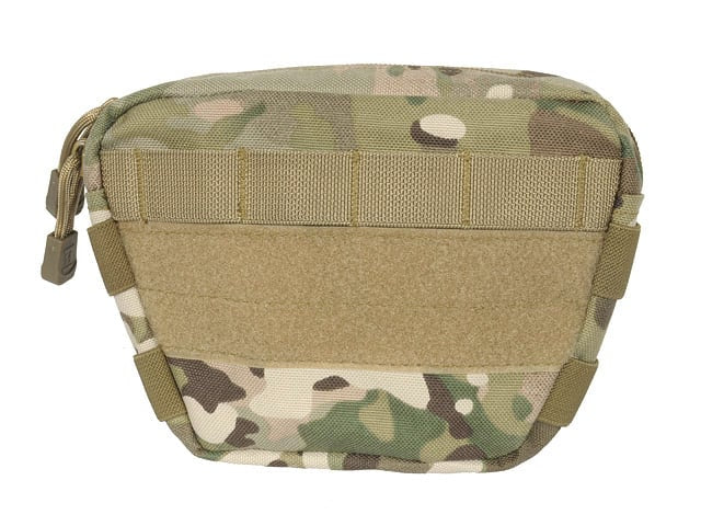 Drop Down Under Zip Pouch Multicamo di 8FIELDS