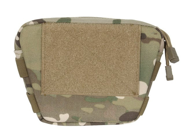 Drop Down Under Zip Pouch Multicamo di 8FIELDS