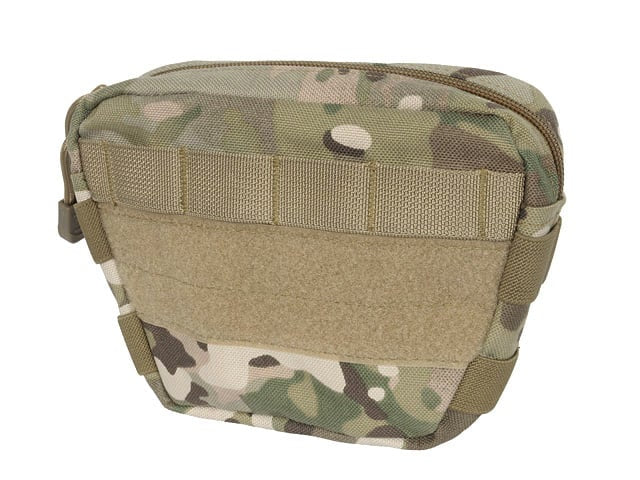 Drop Down Under Zip Pouch Multicamo di 8FIELDS