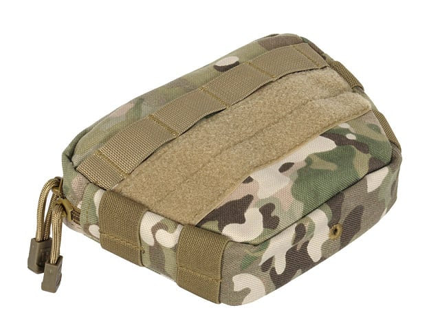 Drop Down Under Zip Pouch Multicamo di 8FIELDS