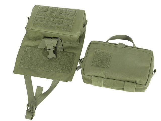 ASSAULT BACK PANEL MOD.3 - Olive di 8FIELDS