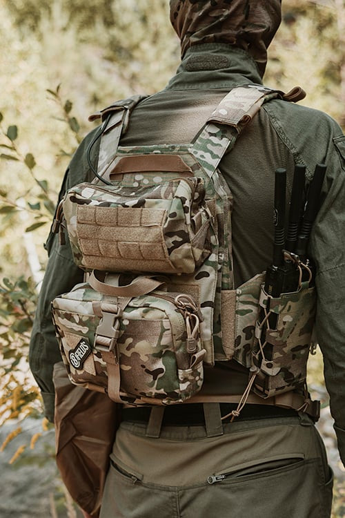 ASSUALT BACK PANEL MOD.3 - Multicamo di 8FIELDS