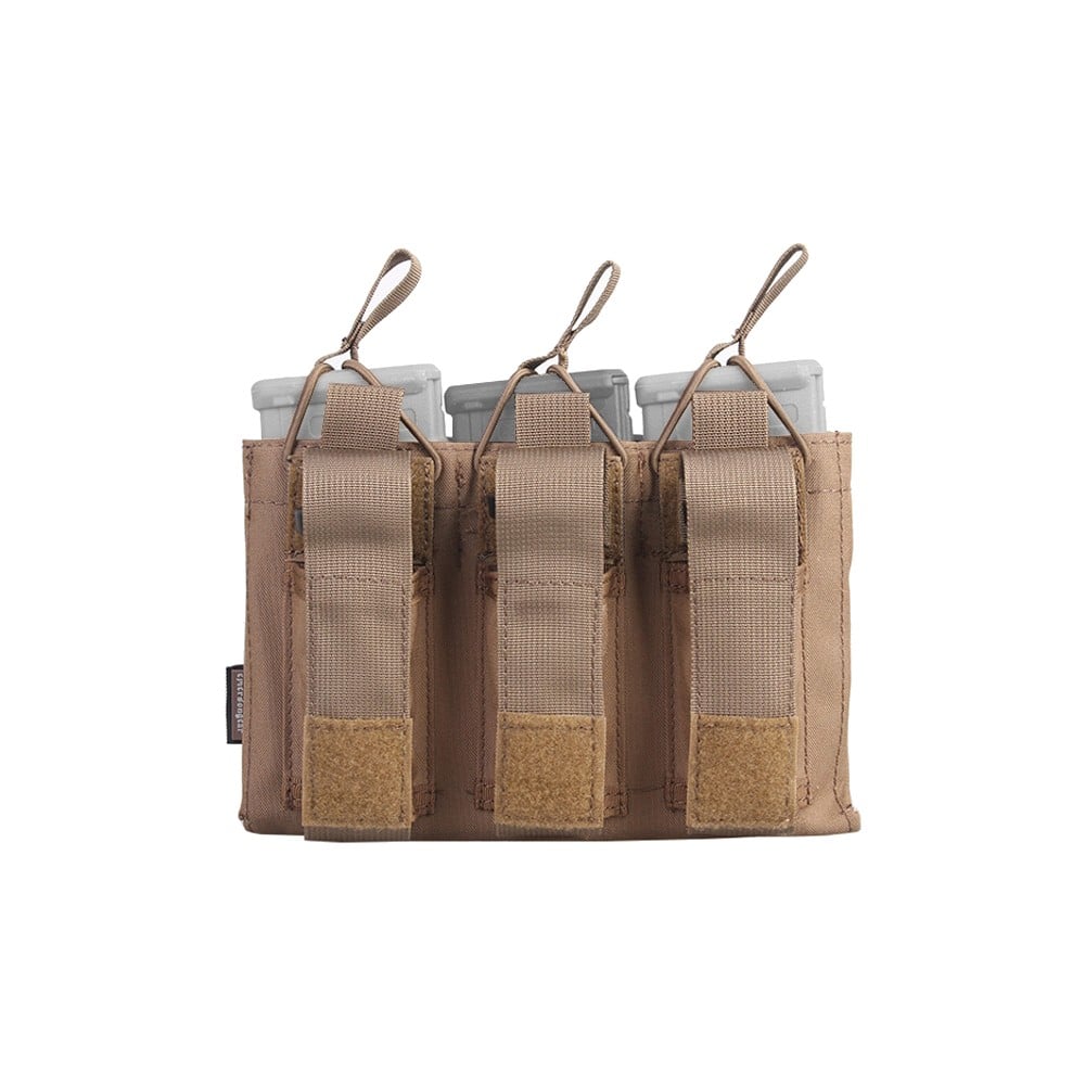 Tasca Portacaricatore Tripla Coyote Brown di EMERSONGEAR