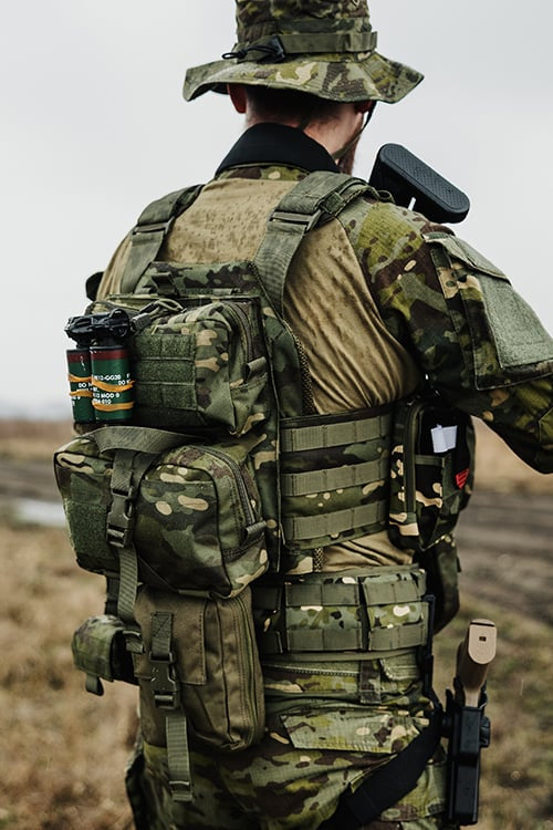 Assault Back Panel Mod.3 di 8FIELDS