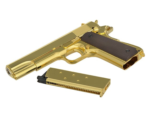 Replica Pistola 1911 GBB Oro di GOLDEN EAGLE