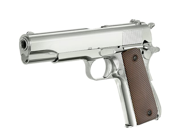 Replica Pistola 1911 GBB Silver di GOLDEN EAGLE