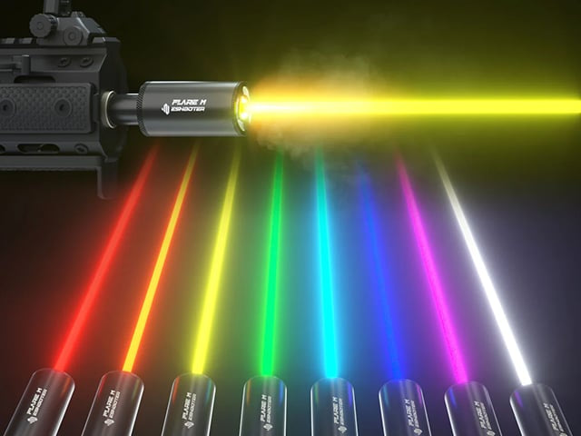 Flare M Tracer Unit con Effetto Fiamma di ESHOOTER