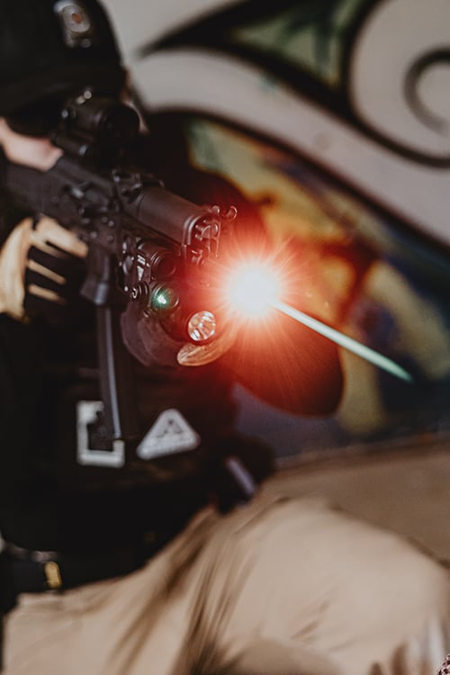 Flare M Tracer Unit con Effetto Fiamma di ESHOOTER