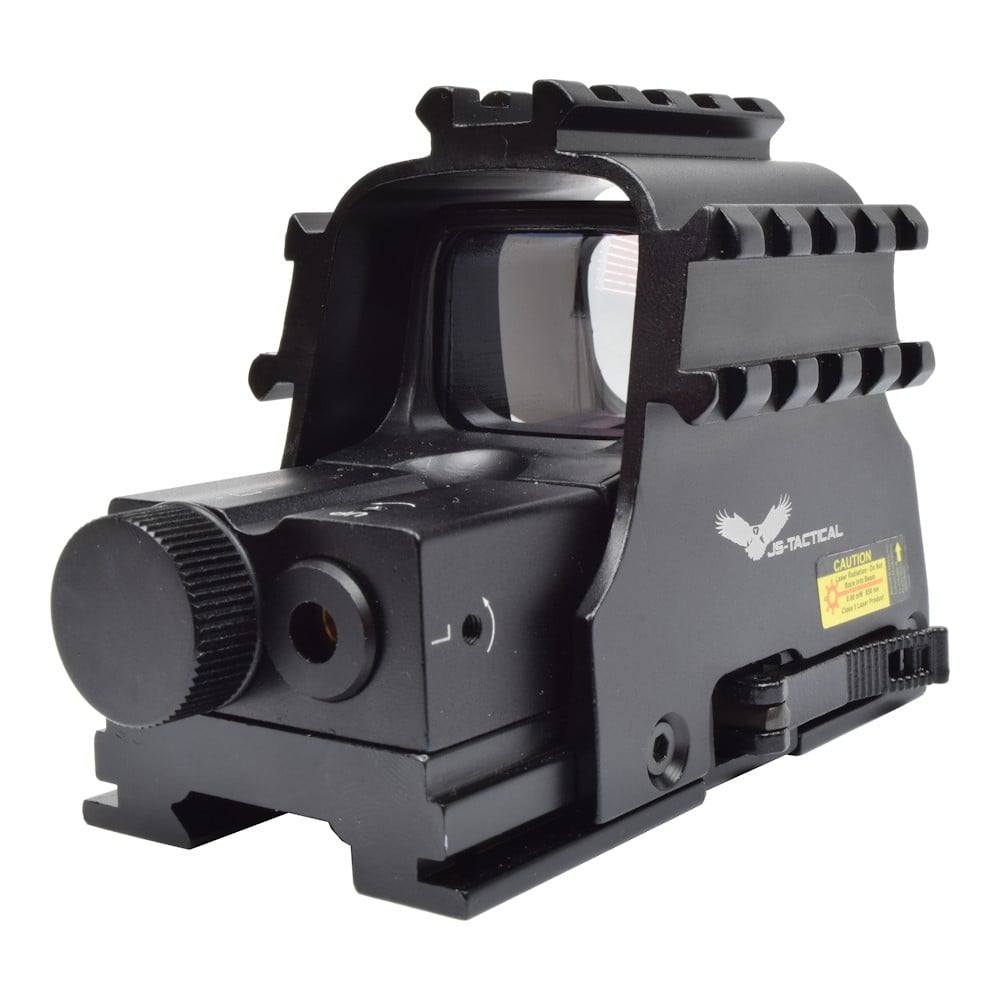 Red Dot Olografico con Laser Rosso di JS-TACTICAL