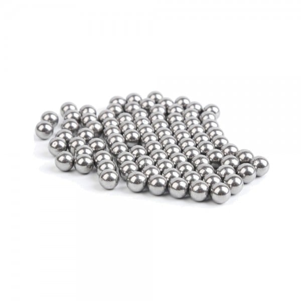 Set 100 Biglie in Acciaio 8mm di JS-TACTICAL