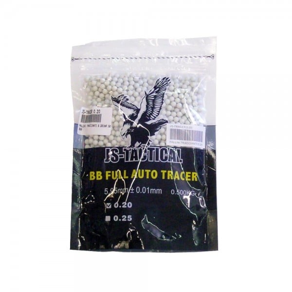 Pallini Auto-Traccianti 0.20g di JS-TACTICAL
