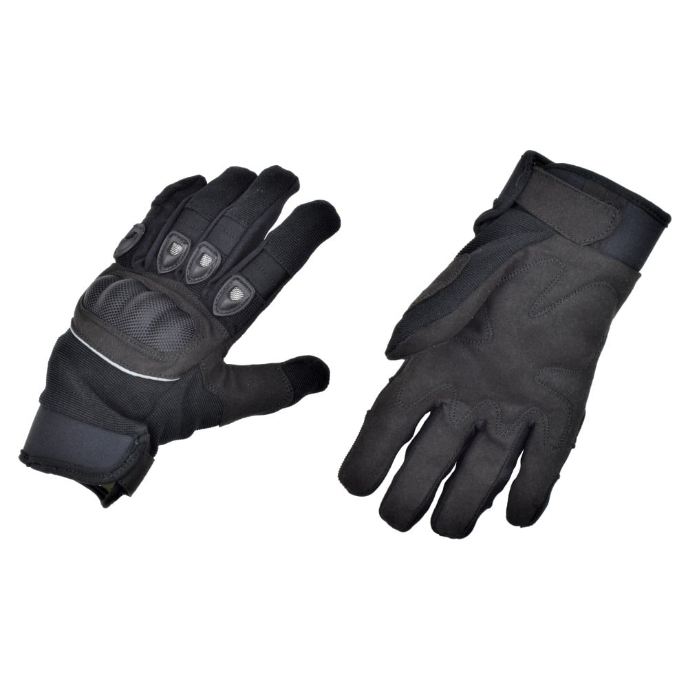 Guanti Tattici Warrior 130 Nero Taglia XL di JS-TACTICAL