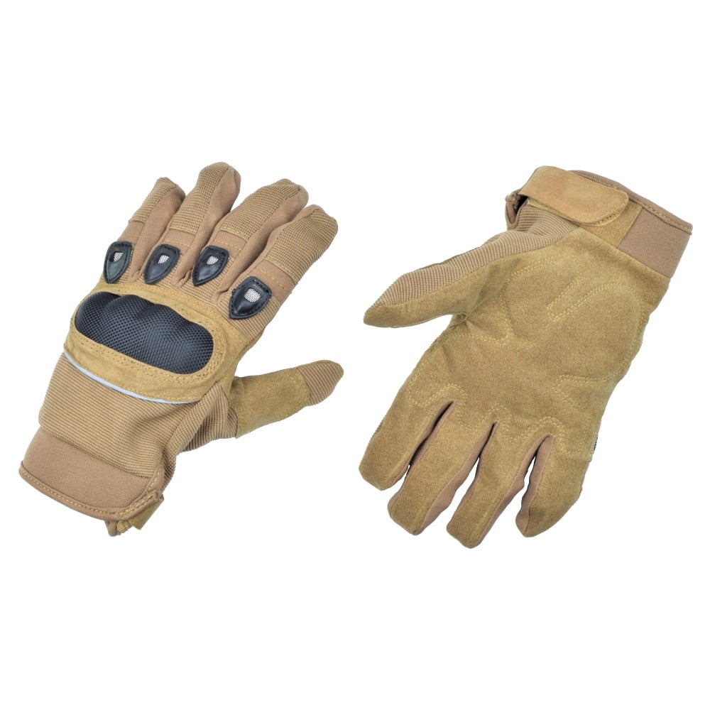 Guanti Tattici Warrior 130 Tan Taglia XL di JS-TACTICAL