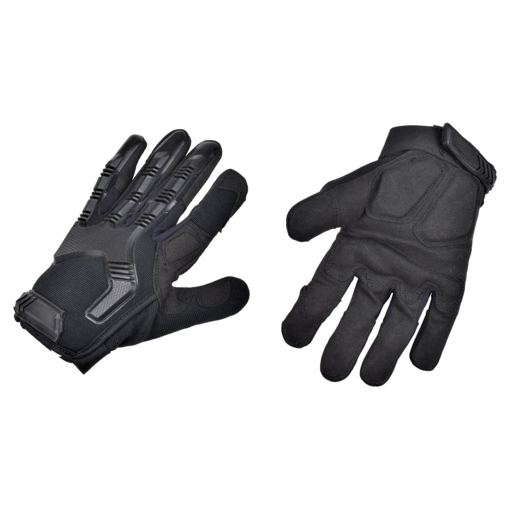 Guanti Tattici Warrior 167 Nero Taglia XL di JS-TACTICAL